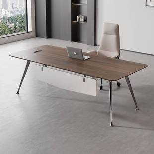 老板桌班办公室办经理桌现代商务桌主管SY-LHJ06桌大台公桌组椅合