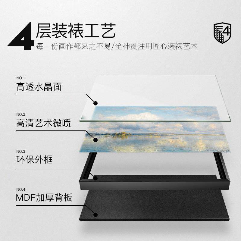 金色流光现代简约电表画箱装饰抽象条餐厅开关遮壁画电箱线电挡闸