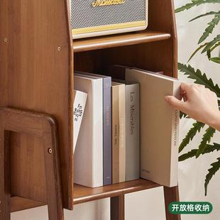 3YV5家用柜小书架置物地架落书柜简约客边厅EFR靠墙储物柜电视多