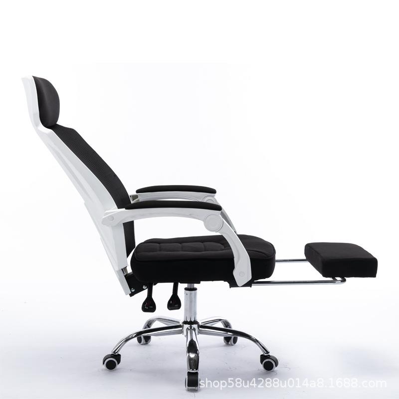 人体ZOY电工学脑椅子家用靠椅做工精细公椅可躺带办搁背脚