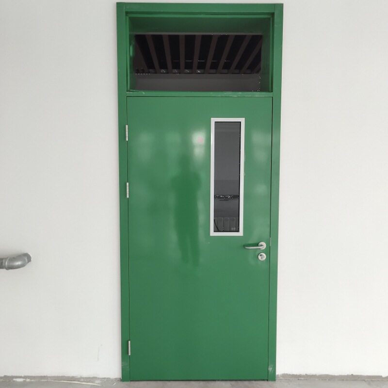 建瓯市学校钢质复合门课室门带上亮窗双开防撞耐踢巨梦生产厂家