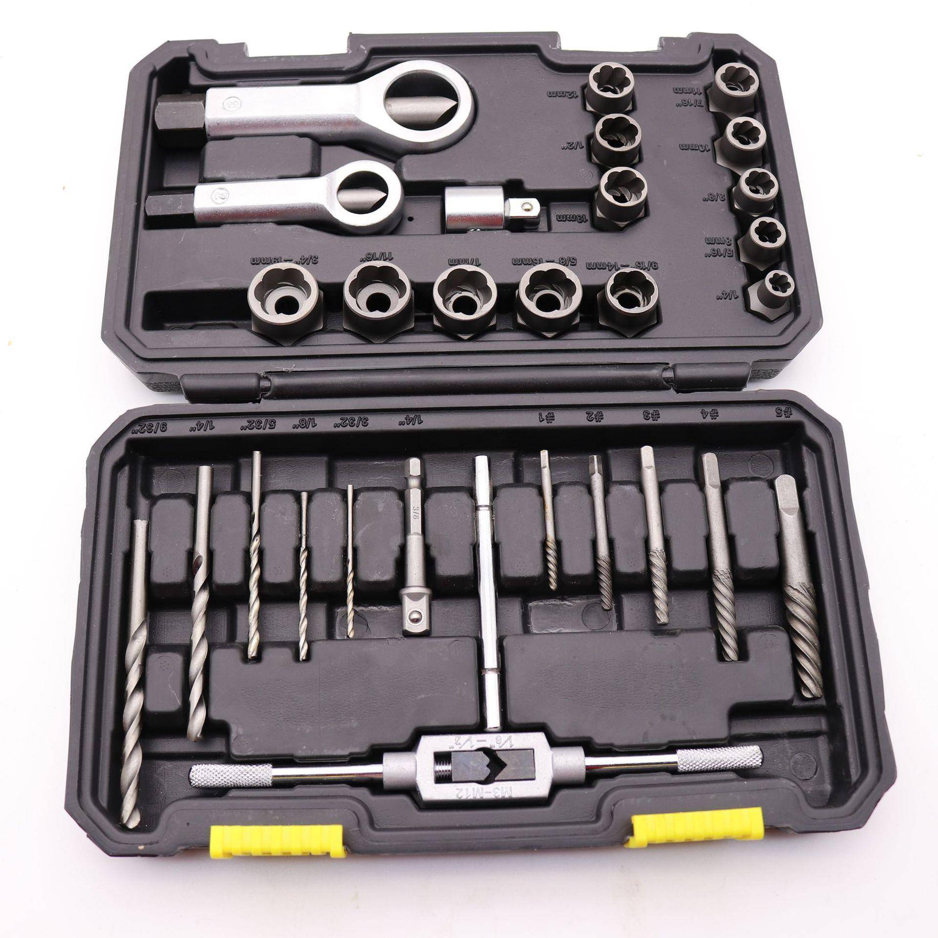 28件套反具牙套筒母出取RT器螺丝螺帽取螺出器断头螺丝拆除工组套