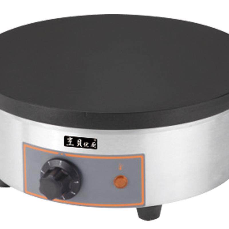 商用圆形电热丽班戟炉机煎饼果子可饼铁板鏊子不粘热煎电QOT饼机
