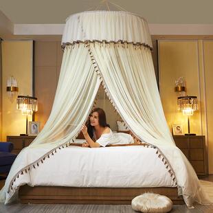 A1双0L吊顶圆顶公主风欧F76M59JH式 蚊帐家.用免2.0床15m1.米8人吸