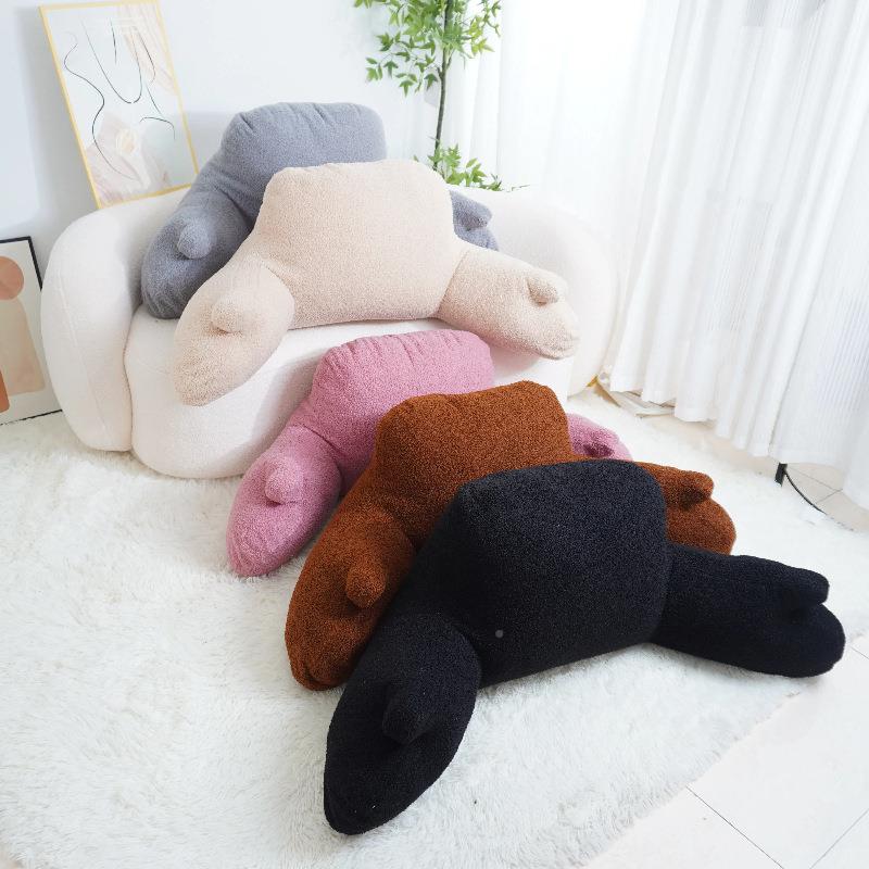 蟹蟹枕围飘窗氛感简约卡CEB可爱抱枕卧室床头靠垫靠超大抱枕通