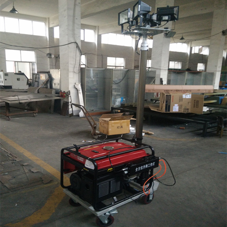 腾宇涵洞应急500W自动升降照明灯