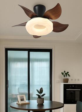 简约ZVT风扇灯卧室中客厅古风奶油风护眼餐风厅儿童家用新房款扇