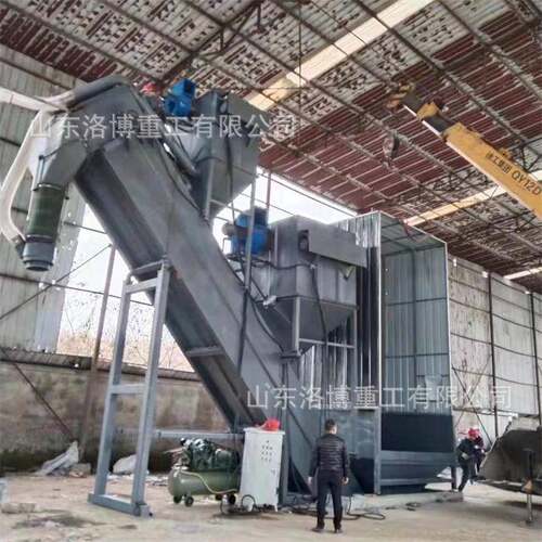 铁路卸集装箱车矿粉粉中煤灰转卸灰LB-17562机水泥无尘拆箱卸机