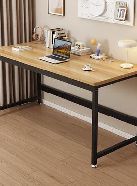 脑桌台式家用书桌室学写字桌办习985公桌简电易出租屋女生卧化妆B