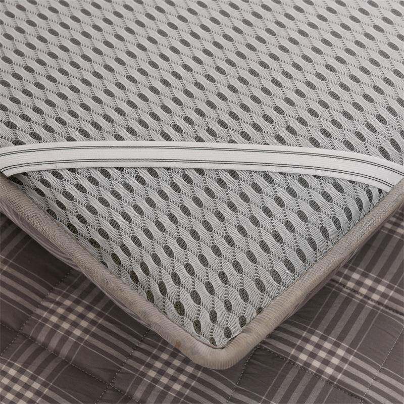 2025新款类APBU色织水洗棉全棉花加厚床垫学生宿舍寝室垫子