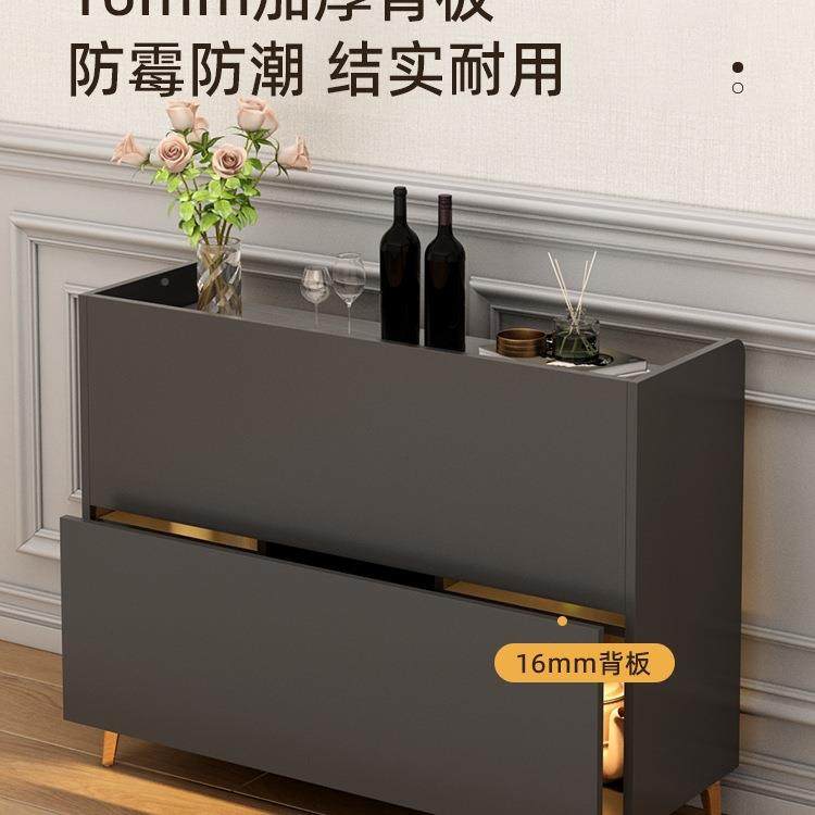 岩板餐边柜现代简约客水厅多奢功能物柜厨985房轻玻璃门吧台茶柜,住宅家具,餐边柜,淘宝优惠券,粉丝福利购,淘宝优惠卷