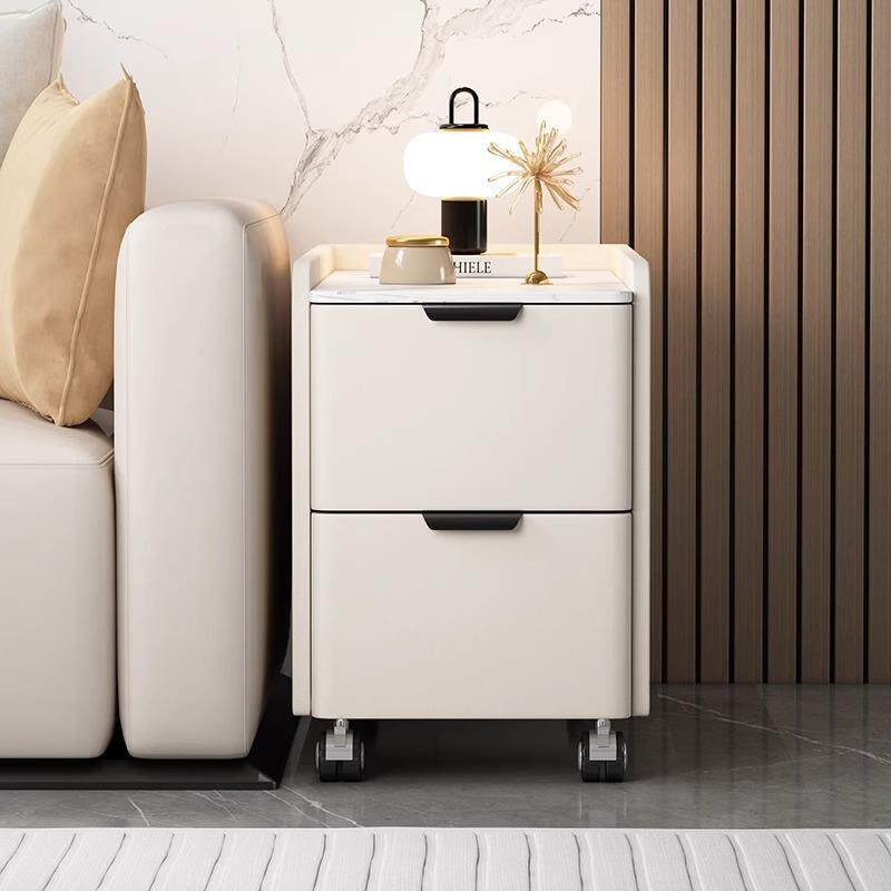 动沙发边柜侧边客厅茶几高款隔断超窄柜现约代简轻奢可移MR546实