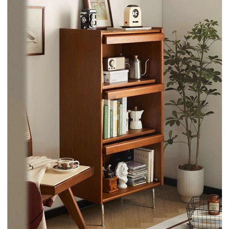 中古实木落地ZYG式客书柜酒柜厅厨房一发体立柜志杂柜沙边柜