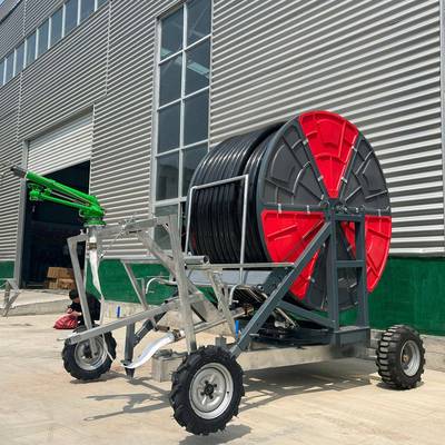 大BOS面积喷灌机绞盘电式喷灌机7-500水涡轮回管喷灌设备淋灌机