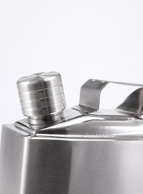 加厚壶大容酒量04不锈钢油酒桶随身便携式壶水NTL户外壶装酒瓶