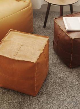 坐方皮坐墩蒲团榻榻米加厚懒形地上坐垫日式家人用L-101886可地垫