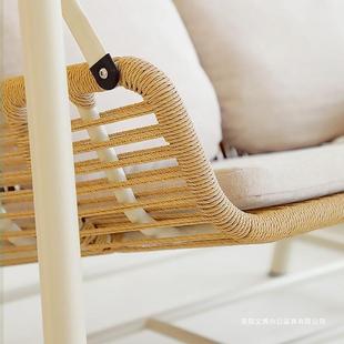 秋户庭院千荡秋千休闲室外摇椅吊床外室内网红花园阳台家ACH用吊