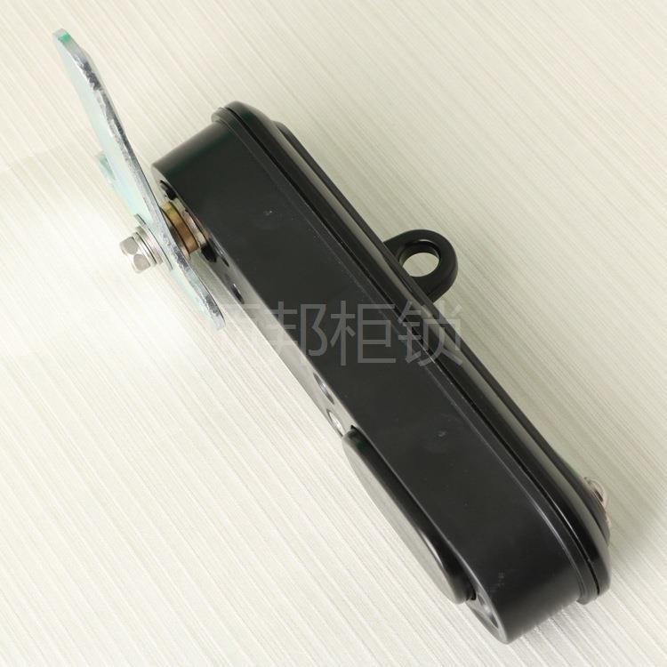 dibonBUEg机MS8012Z-1-1n黑色平锁工业配电面器箱开关柜控制箱锁