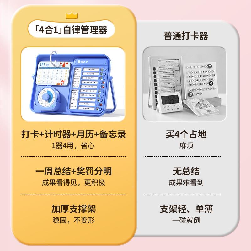 时国划书香可视化计南时器计表自律打卡RCV器学习定器时间提醒管
