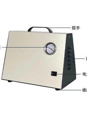 无负油隔膜真空泵正压小型携实验室抽式RZP滤便电动抽气泵迷