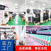 led柔性贴膜屏P橱6P工8P10P20QF P1场玻璃透明屏窗晶膜屏厂商