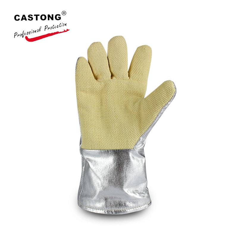 500Y度铝箔隔DLV热手套/ARR5-/34耐1磨型防护耐高温手套/防烫