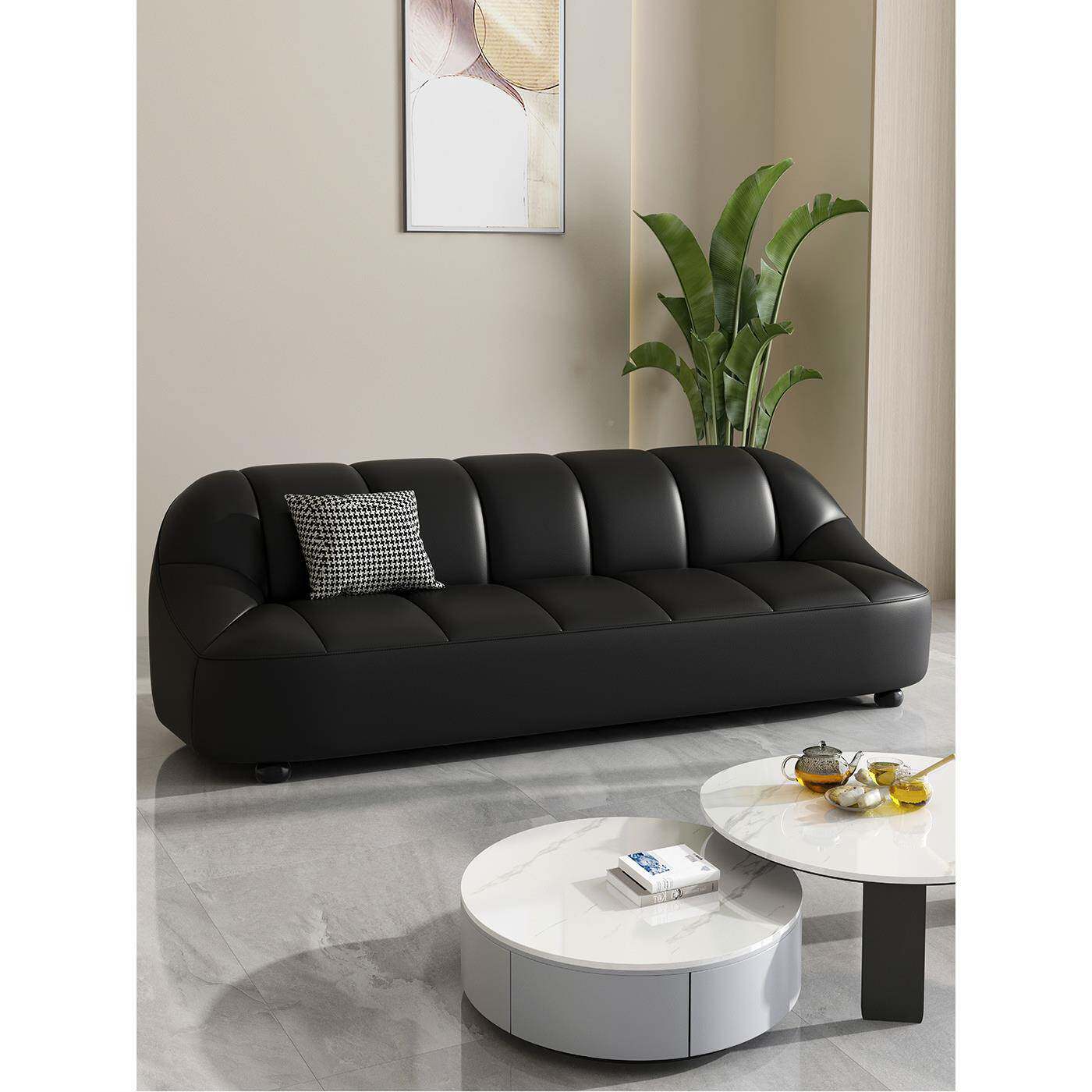 小户型约厅沙发现代简公出寓租VNN房办公室休息区接客简易防猫抓