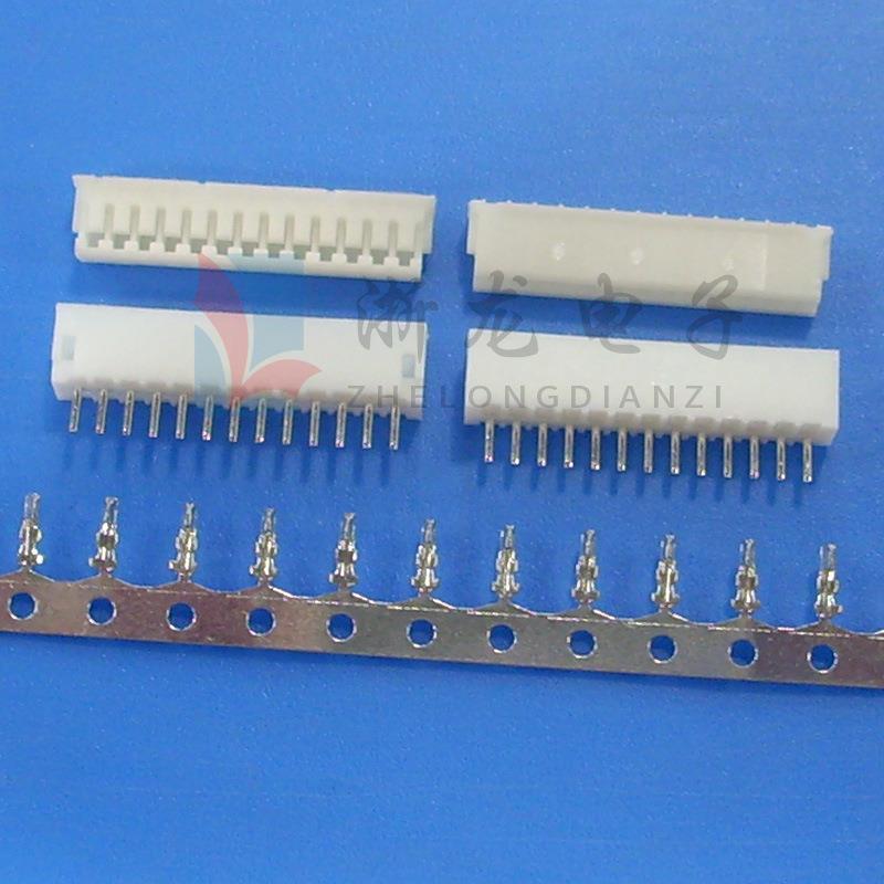 插件ZH11.5-1接3P胶壳插头.5-13DZEY母座孔座1.5m条m形连接器1000