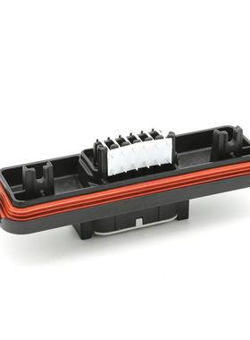 D接MGTB13-1PA-R008德T驰2型12孔防水连接器PCB焊板针座接插件护