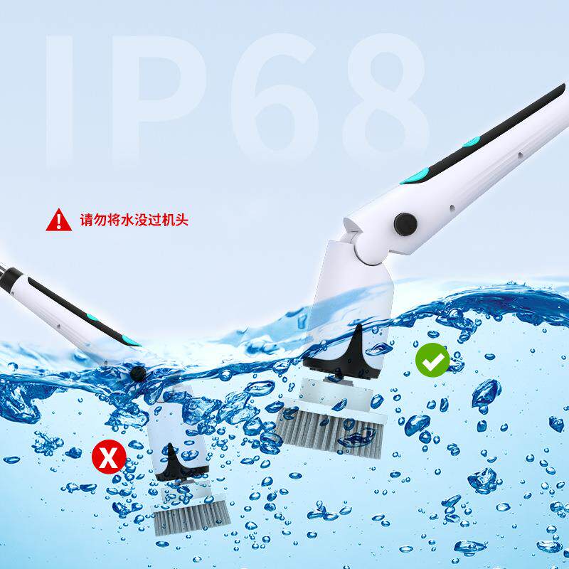 八合一电清MYN刷长柄可伸缩家洁用清洁刷多功能无线手洗持地动刷