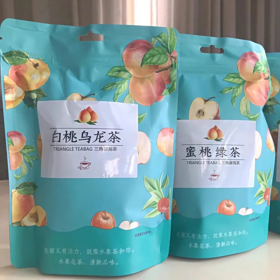 【抢】蜜桃乌龙茶白桃茶包绿茶茉莉花茶叶三角包冲冷泡茶袋