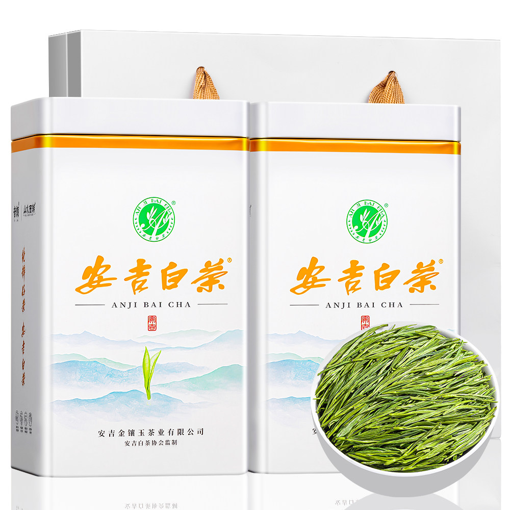 山水西湖安吉白茶2025新茶特级明前绿茶珍稀白茶散装茶叶礼盒500g,茶,安吉白茶,淘宝优惠券,粉丝福利购,淘宝优惠卷
