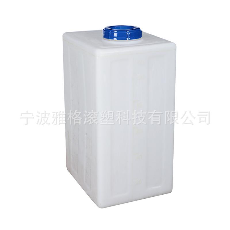 120L立式方形加药桶盐酸搅拌桶污水处理投药桶LLDPE材质