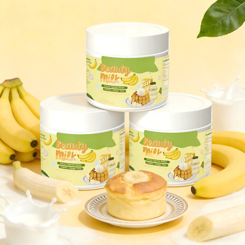Beauty milk banana powder 跨境非洲爆款香蕉牛奶香蕉胶原蛋白粉