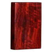 小BSH081叶紫无檀事牌坠吊佛牌木雕挂件红木饰小木牌品空白定制木