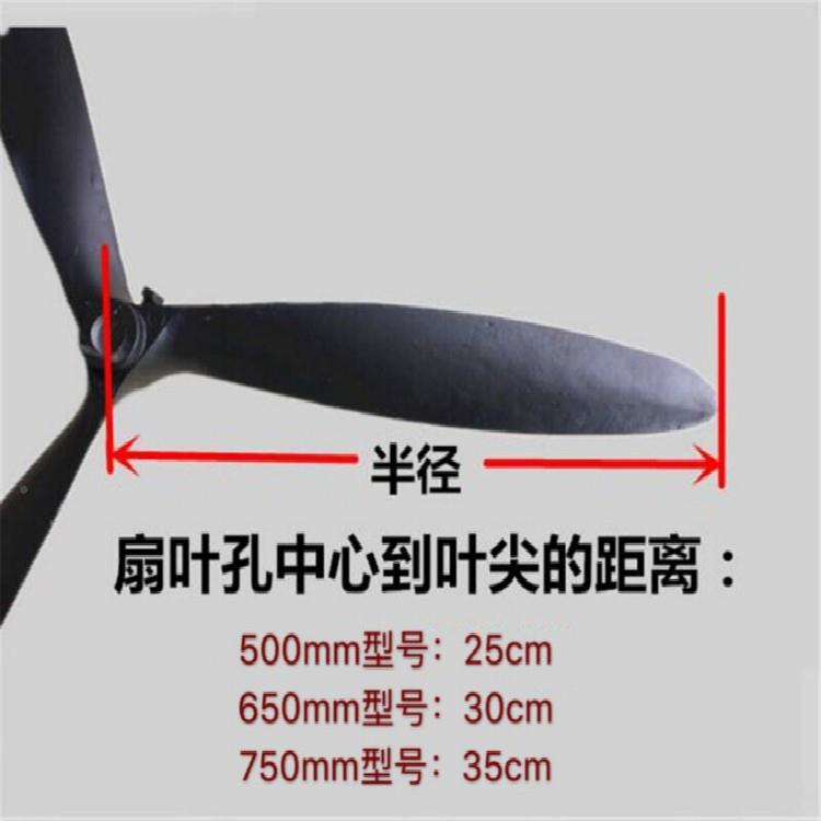 叶工业风扇配扇叶牛角扇叶落地扇扇叶片工扇业扇三叶风扇件风SY-5