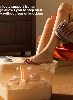 便式携折叠足浴电AFB-50A1动按摩浴全自动恒温足热足浴机保温家加