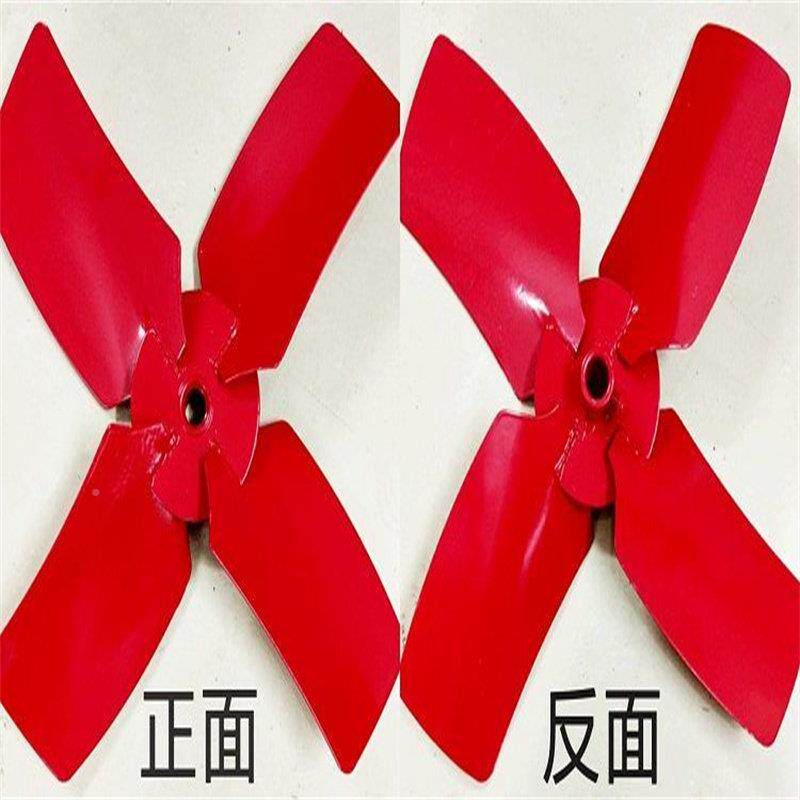 SF加流风机风叶厚铁叶轴排风扇叶平管衡叶片道强力叶轮风叶01耐高
