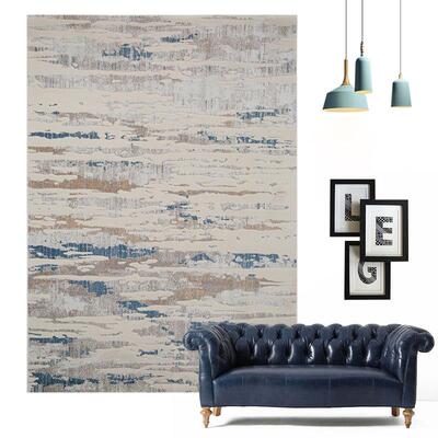 东升AKR01地毯北欧室ns式客厅现代简约茶几毯意轻奢i风卧床边毯可