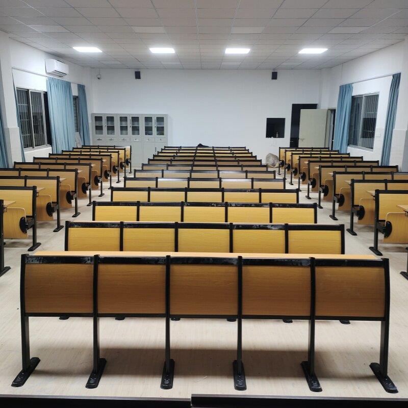 阶教室排AXT椅学大校多媒体教室大学课告桌椅会议室连排椅报梯厅