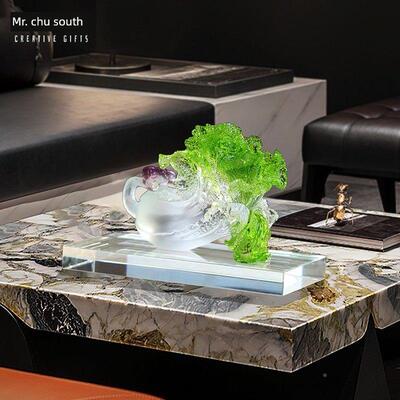 柜财旺百财如EPH饰品公司开店意礼品乔入迁客厅酒口装饰