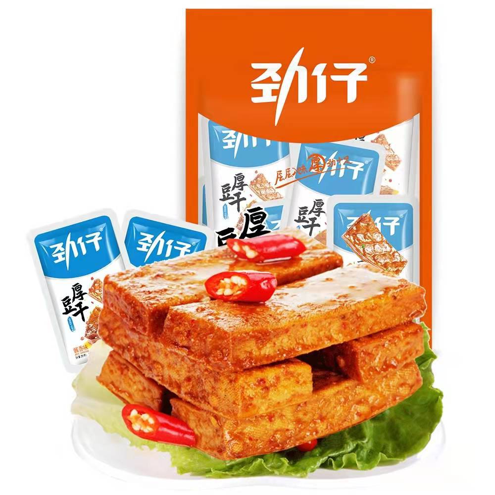 劲仔正宗厚豆干麻辣零食豆腐干小吃休闲豆干香辣酱香独立包装即食