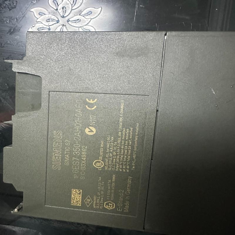 议价模块6ES7-350-2AH01-OAEO成色如图,无