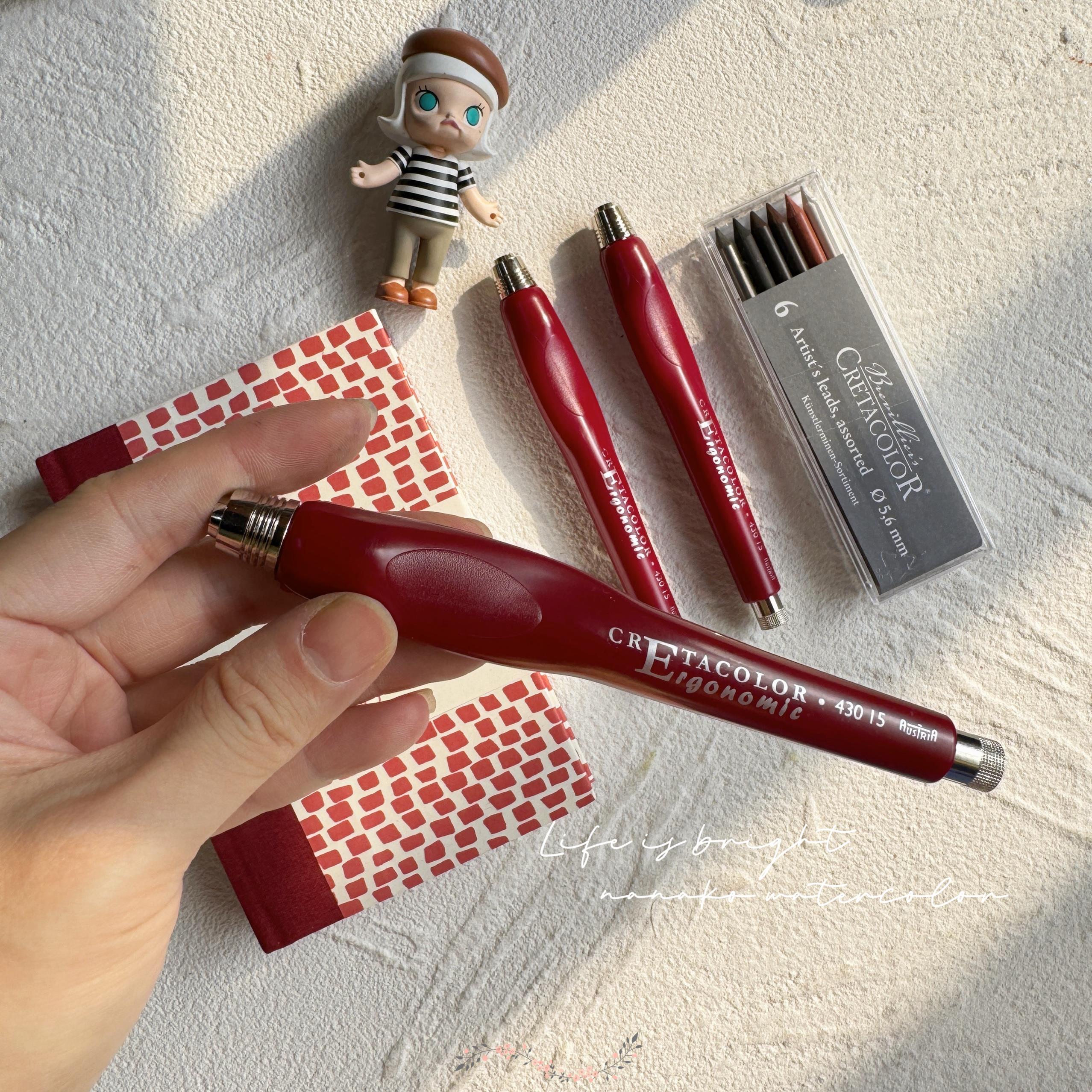 奥地利卡塔专业绘图自动铅笔 进口炭笔