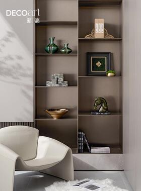 地高家居样板房大平面客厅沙发侧柜摆件6套场景组合软装设计搭配