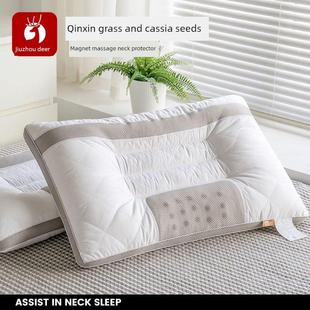 帮助睡眠的颈椎枕专用枕芯荞麦壳决明子单双学生家庭使用对