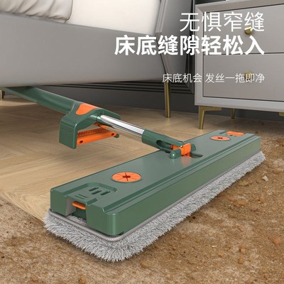 速发免手洗拖把家用懒人拖地神器一拖净新款带桶平板拖布替换干湿
