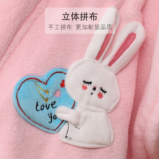 速发浴巾士可穿可裹巾大人高级家用比纯棉吸水202新款儿童浴袍睡