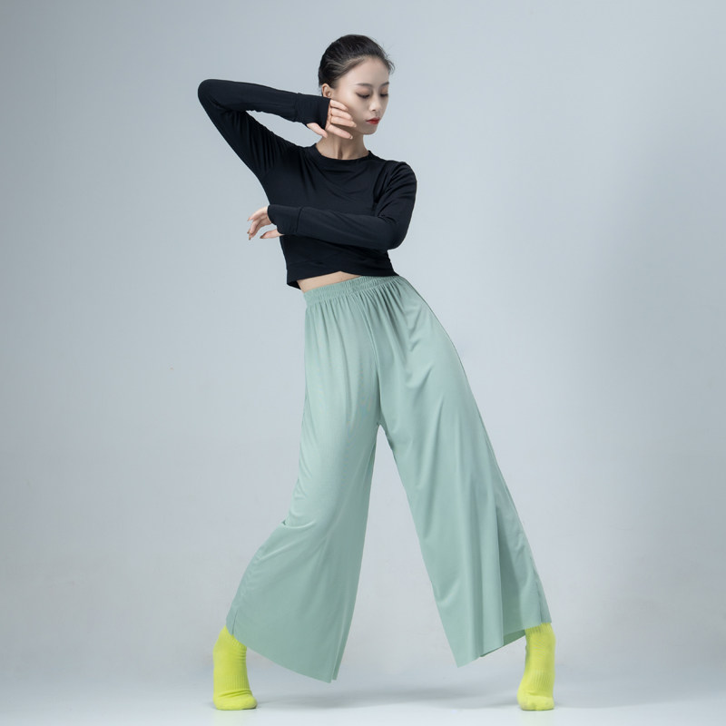速发莫代尔练功服成人现代舞上衣舞蹈服瑜伽服短款爵士演出艺考