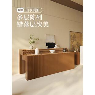 十八纸商用展示柜山水展架置物架中岛展示台定制展示货架产品陈列